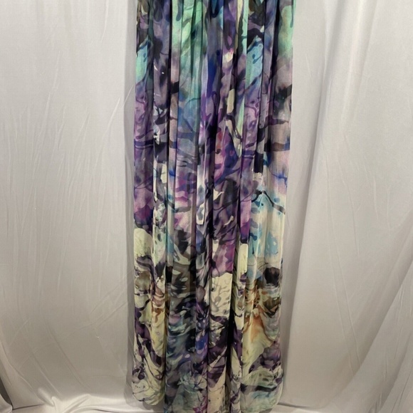 NEW La Femme [ 4 ] Sweetheart Strapless Embellished Waist Chiffon Gown‎ - Picture 8 of 13